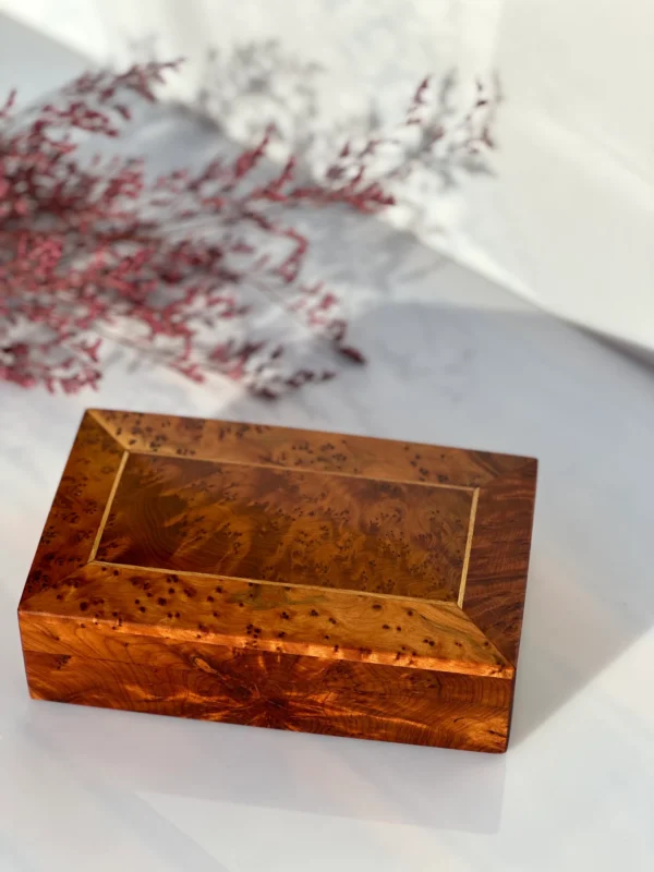 Lockable Handmade wood jewelry boxes Wedding Memory Box, Anniversary Gift , Multiple Sizes - Image 3